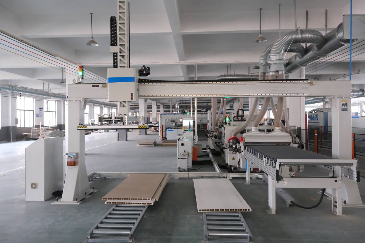 WPC Doors automatic production line